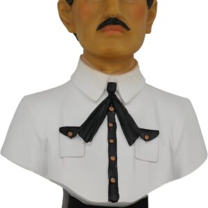 Cannan Jesus Malverde Bust 8"" Resin Figure “El Bandido Generoso”