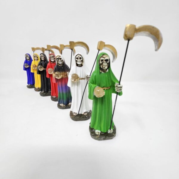 Statues Santa Muerte 4" Set of 7pc - Image 2