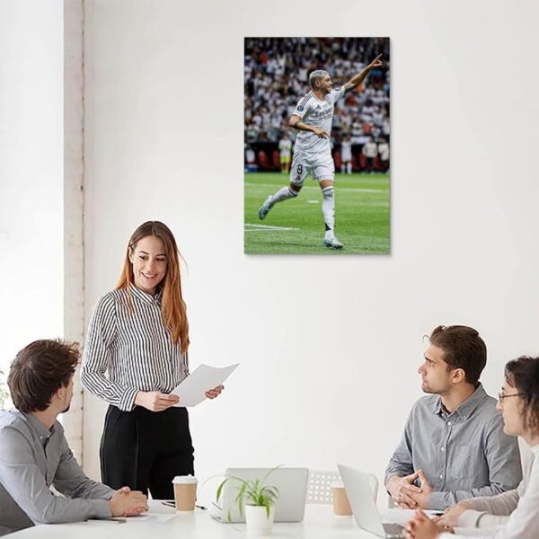 Famous Athletes Federico Valverde Poster Artworks Canvas Room Aesthetic Wall Art Prints Home Modern Decor Gifts 08x12inch(20x30cm) - Image 5