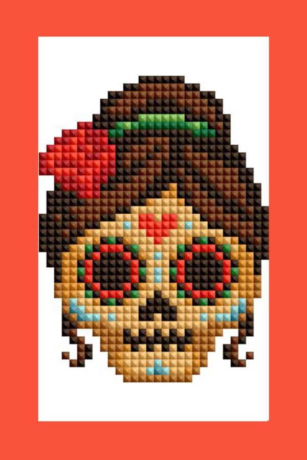 DIAMOND ART CLUB Dia de Los Muertos Mini Dazzles™, Fun DIY Diamond Painting Kit for Adults, Diamond Art Canvas for Beginners, 4" x 6" (Pack of 6) - Image 6
