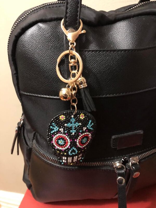 Bling Keychains for Women and Girls, Rhinestone Purse Charms for Handbags, Crystal Bag Charms, Gift for Women, Thank You Gift - Image 8