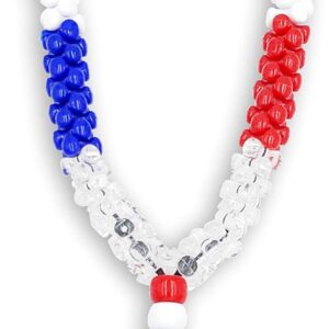 Necklaces - DOMINICAN REPUBLIC FLAG-
