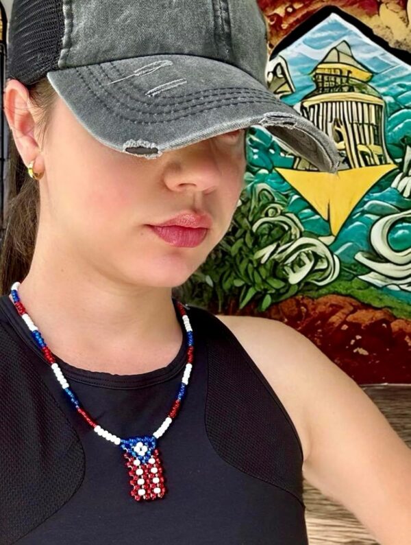 Puerto Rican Flag Necklace - Image 5