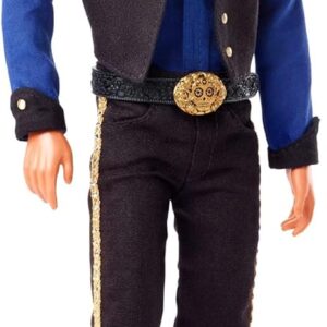 Barbie Signature Fashion Doll, 2022 Día De Muertos Ken Collectible Wearing Shirt, Vest & Sombrero with Calavera Face Paint
