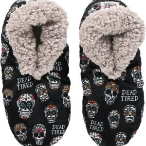 Lazy One Fuzzy Feet Slippers for Women, Cute Fleece-Lined House Slippers, Cute Slipper Socks