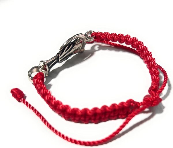 Red Thread Bracelet Pulsera Roja de hilo de la Santa Muerte - Image 4