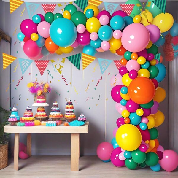 Mexican Party Balloons Garland Arch Decorations, Fiesta Cactus Taco Foil Balloon Cinco de Mayo Dia De Los Muertos Decor Day of The Dead Decor for Birthday Bachelorette Baby Shower Party Supplies - Image 4