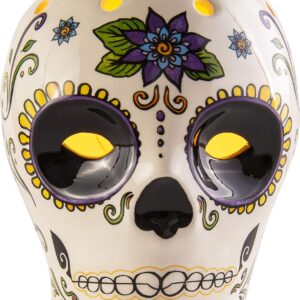 Scentsationals Wax Melt Warmer, Wax Warmer for Scented Wax Melts - Day of The Dead Collection Dia de Los Muertos - Candle Wax Melter for Fragrance Cubes and Tarts