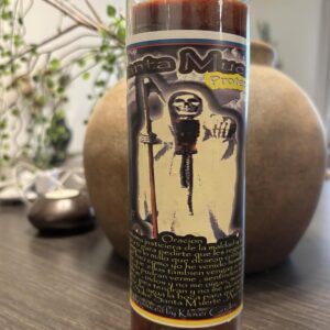Protection Holy Death (Santa Muerte) Prepared & Blessed Candle