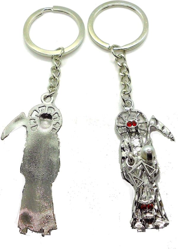 Llavero de la Santa Muerte / Holy Death Key Chain (2) - Image 6