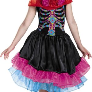 Day of The Dead Costume, Medium/7-8
