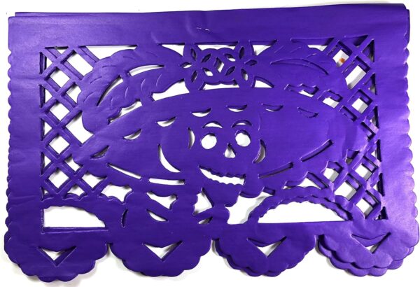 20 Frontales Pack Altar de Ofrendas Supplies Kit Dia de Muertos Day of The Dead Decoration Colorful Medium Size Tissue Paper Mexican Papel Picado Sheets. - Image 5
