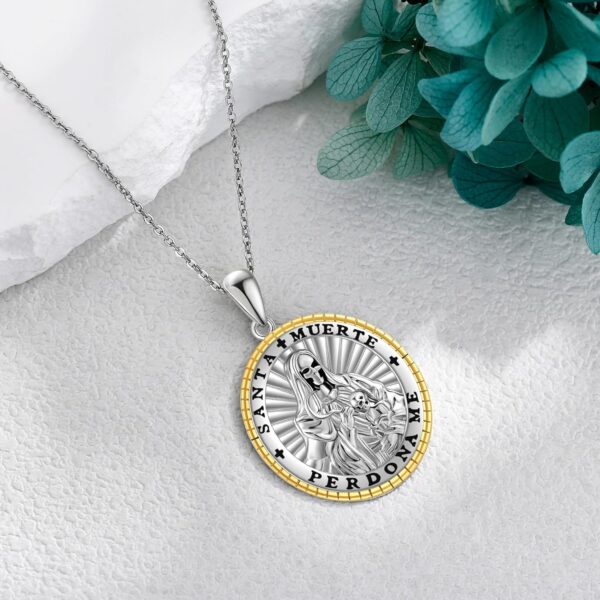 Sea Turtle/Snake/Azazel Sigil/Skull Hand/Snail/Daisy/Raven/Butterfly/Basketball Necklace S925 Sterling Silver Vintage Jewelry Christmas Gifts for Women Girls - Image 5