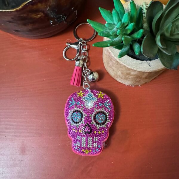Popfizzy Rhinestone Keychains for Women and Girls, Bling Backpack Keyring, Cute Purse Charms, Cool Key Fob, Fun Keychain Gift - Image 6