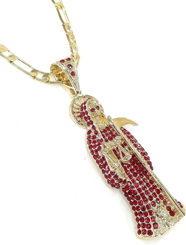Santa Muerte Pendant/Chain Set - Image 3
