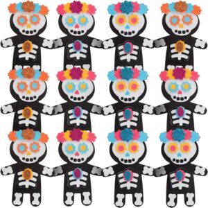 Fun Express Day of The Dead Magnet CK-12 - Craft Kits - 12 Pieces