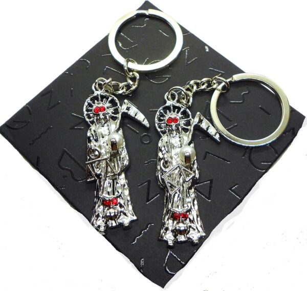 Llavero de la Santa Muerte / Holy Death Key Chain (2) - Image 3
