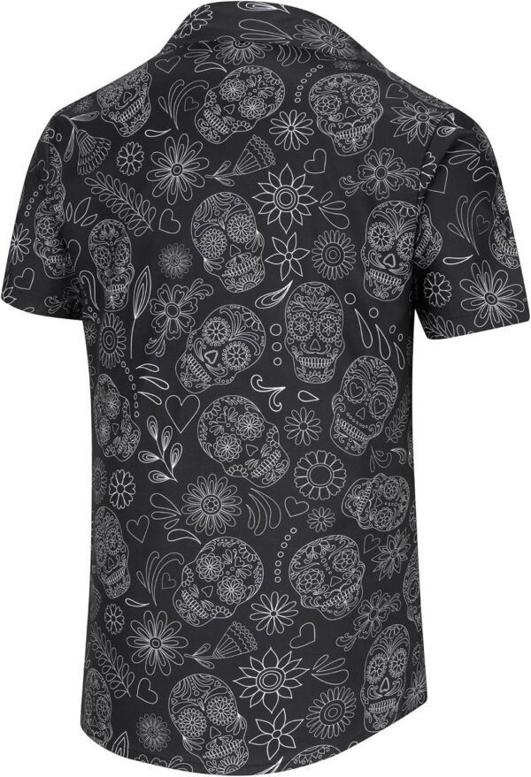 KYKU Mexico Shirt for Men Funny Beach Shirts Hawaiian Button Down Short Sleeve - Image 4