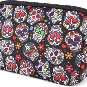 Cosmetic Bag Waterproof Neoprene Zipper Pouch Travel Portable Toiletry Makeup Bags Organizer Case for Women and Girls