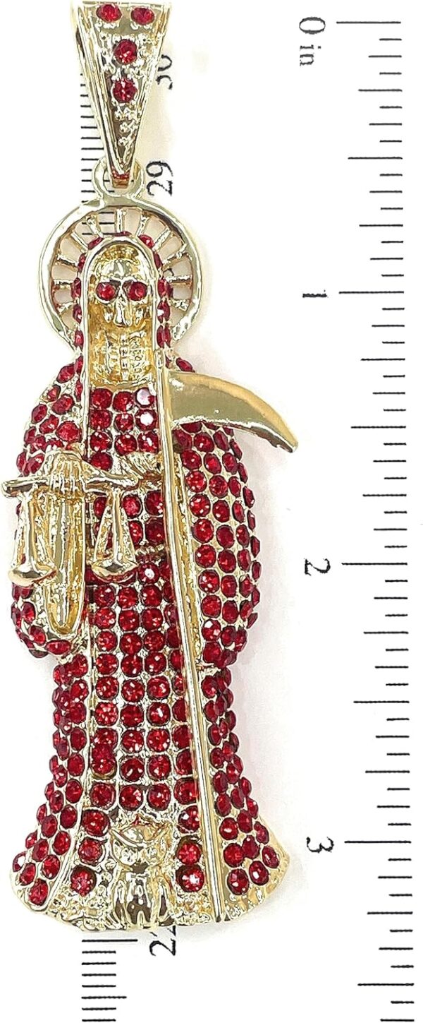 Santa Muerte Pendant/Chain Set - Image 4