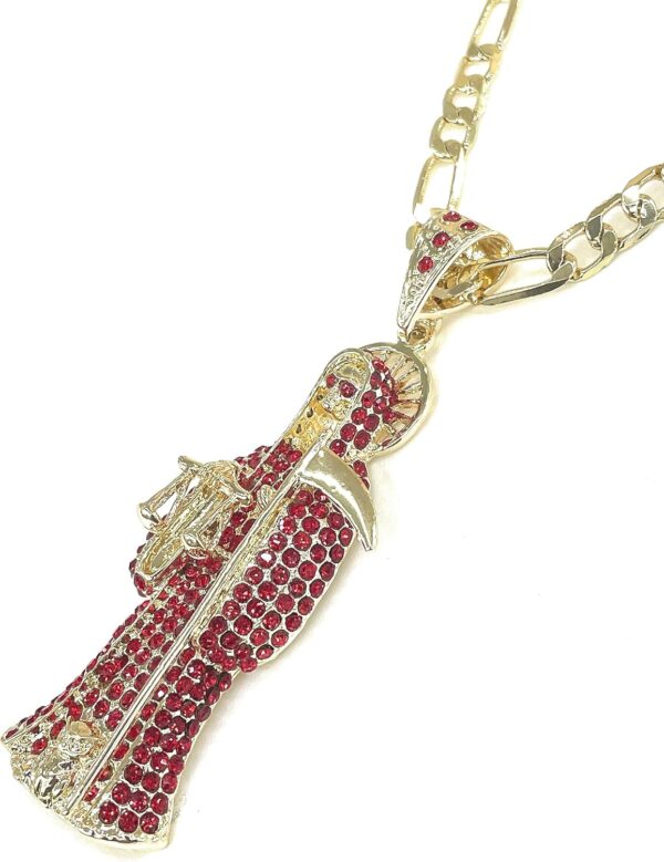 Santa Muerte Pendant/Chain Set - Image 2