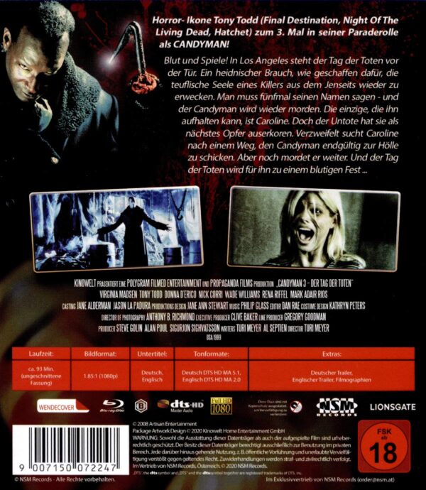 Candyman 3 - Day of the Dead [Blu-ray] - Image 2