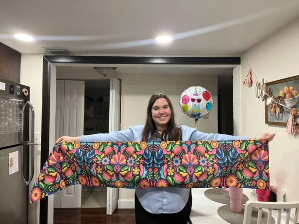 Mexican Table Runners for Party, Dia De Los Muertos Altar, Day of The Dead Decorations, Flowers Fiesta 70.9×13 Inch - Image 6