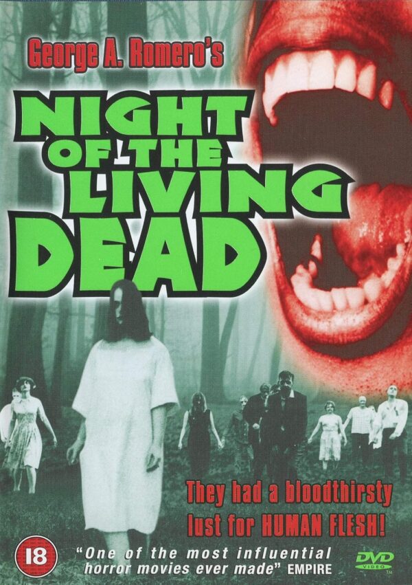 Trilogy of the Dead Region 2 Night of the Living Dead 30th Anniversary Version / Dawn of the Dead / Day of the Dead / Document of the Dead / Night of the Living Dead Documentary