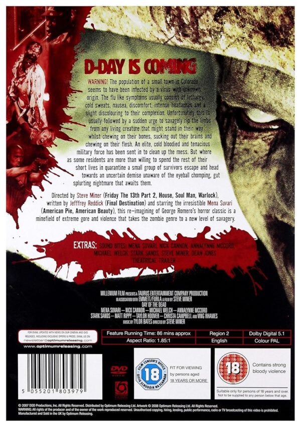 Day Of The Dead (Remake) [DVD] - Image 2