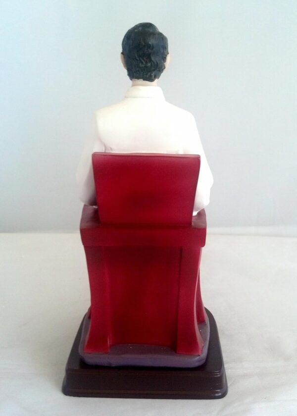 Adep 8 Inch Statue Jesus Malverde Sitting Religious Figurine Mexico Estatua - Image 2