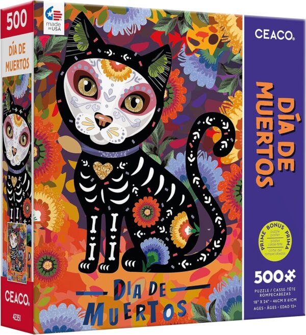 Ceaco - Dia De Muertos - 500 Piece Jigsaw Puzzle - Image 3