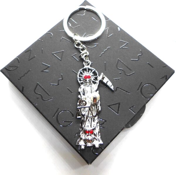 Llavero de la Santa Muerte / Holy Death Key Chain (2) - Image 5