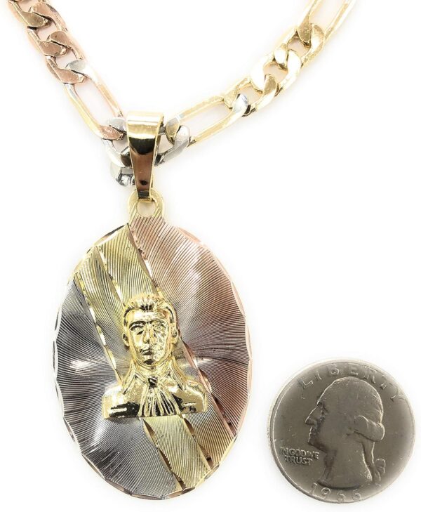 Jesus Malverde Sinaloa Necklace - Image 4