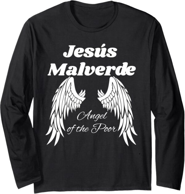 Jesus Malverde Mexican Hero Mexico Jesus Malverde Long Sleeve T-Shirt