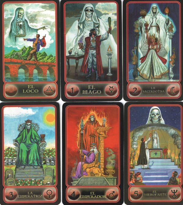 Tarot de la Santa Muerte (Spanish Edition) - Image 3