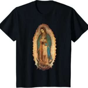 Kids Our Lady Virgen De Guadalupe Maria Mary T-Shirt