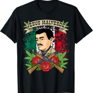 Jesus Malverde Shirt For Women & Men Gifts Jesus Malverde T-Shirt