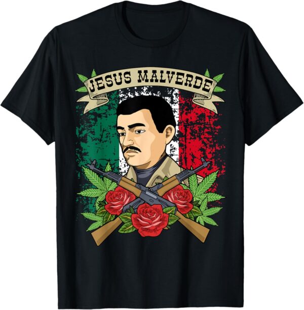 Jesus Malverde Shirt For Women & Men Gifts Jesus Malverde T-Shirt