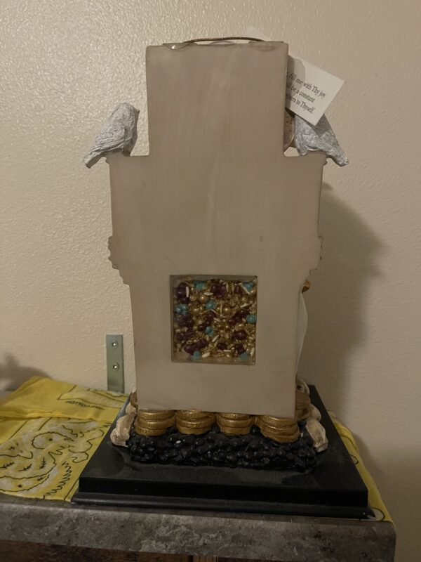 Santa Muerte Statue - Customized and Hand-Painted 12" Idol - Image 2