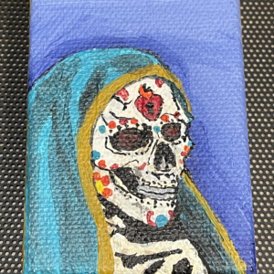 Santa Muerte Painting